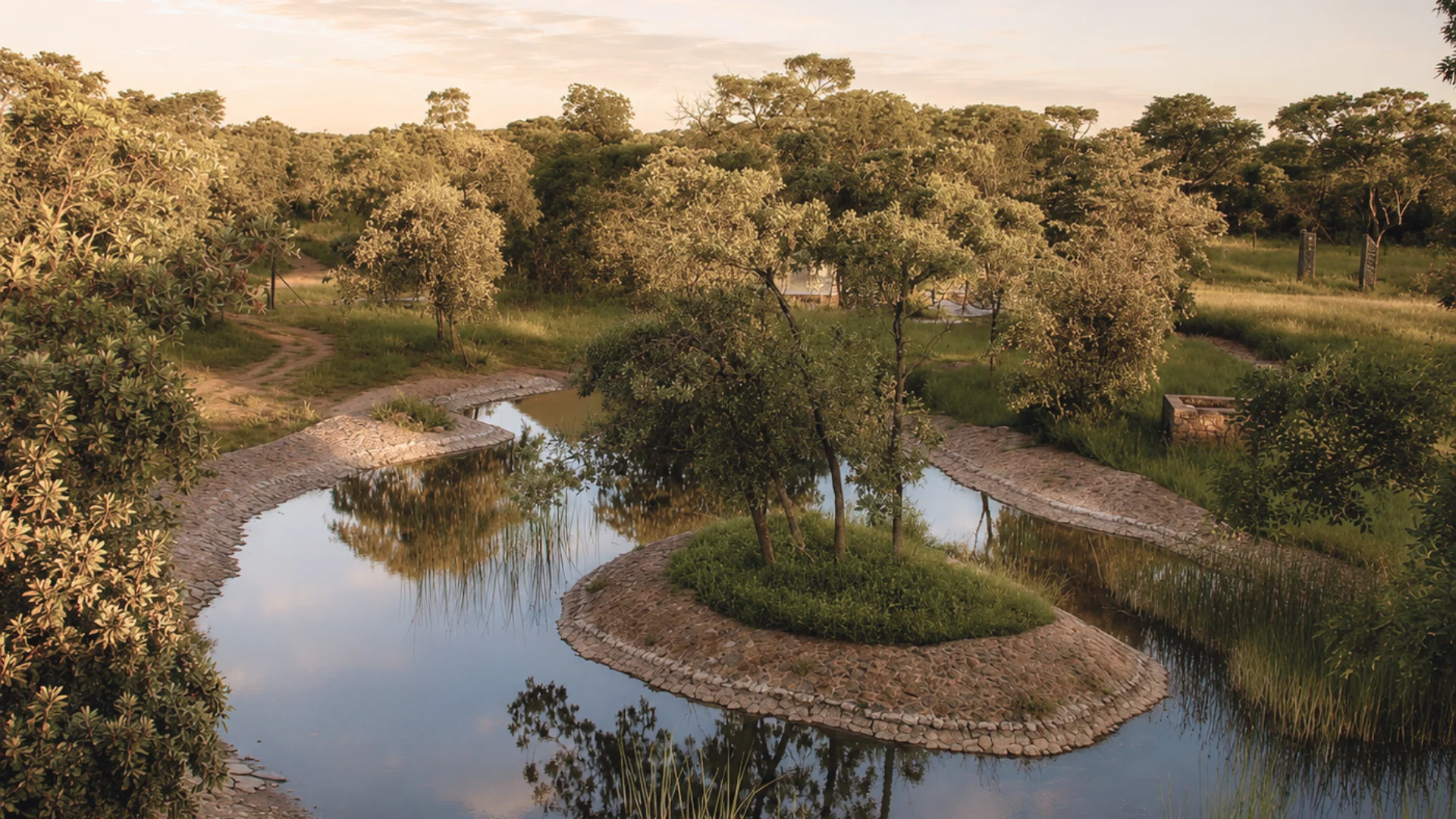 waterhole-setting